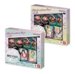 One Piece TCG Illustration Box Volume 1 and 2 - LOT Of (2) Boxes - 1 &2 - SEALED - Image 1
