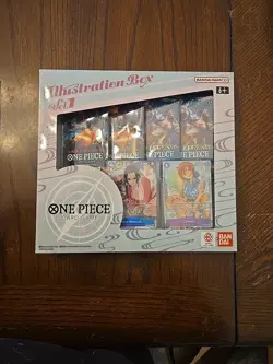 New OP One Piece TCG: Illustration Box Volume 1 & 2 Set Sealed - Image 2