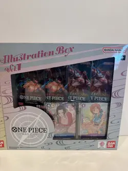 One Piece TCG: Illustration Box Volume 1 and 2 - Lot Of Two New/Sealed Boxes 1&2 - Image 3