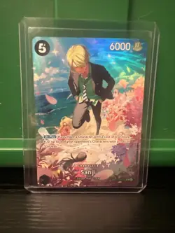 Sanji ST14-003 OP10 Royal Blood SP Full Art One Piece Card Game English - Image 1
