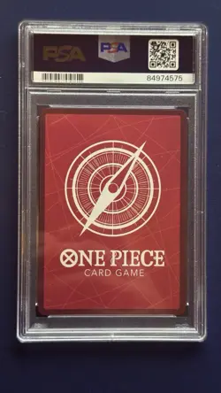 20253 ONE PIECE OP03 040 PILLARS OF STRENGTH NAMI ALT ART LEADER PSA 10 - Image 2