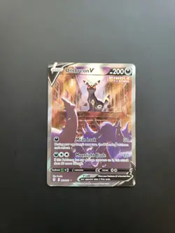 Pokemon TCG Umbreon V Alt Art Holo Ultra Rare Card Evolving Skies 189/203 - NM/M - Image 1