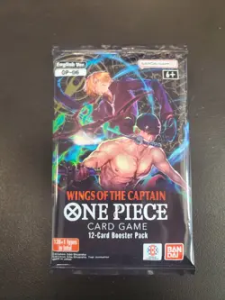 One Piece - WINGS OF THE CAPTAIN - English Booster OP-06 Sealed 12-Card Pack - Image 1