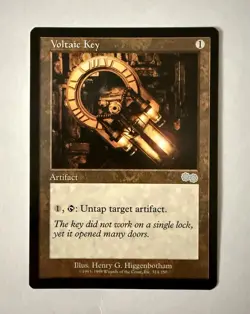 Voltaic Key Magic the Gathering MTG Card Urza's Saga NM Excellent Condition!!! - Image 1