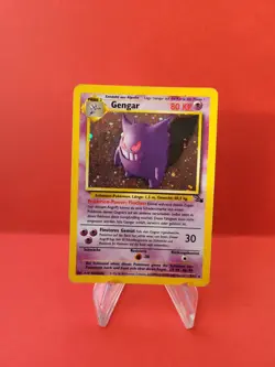 Pokemon Karte/card - Gengar 5/62 - Fossil Holo - Played - Image 1