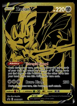 Zacian V SWSH076 SWSH: Sword & Shield Promo Cards Pokemon - Image 1