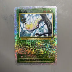 Pokemon TCG Weedle Legendary Collection Reverse Holo Card 99/110 Nintendo - Image 1