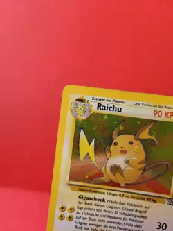 Pokemon Karte/card - Raichu 14/64 - Fossil Holo - VG-Excellent - Image 2