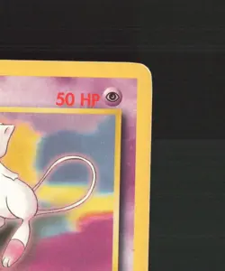 Mew 8 WOTC Promos Black Star Promo Pokemon Card DMG - Image 4