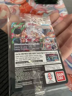 Monkey.D.Luffy College Basketball US Voyage P-055 One Piece Promo Sealed - Image 3