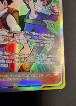 Red & Blue Tag Team 234/236 Pokemon TCG Full Art Trainer Cosmic Eclipse - Image 4