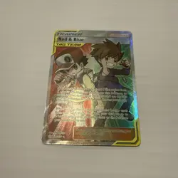 Pokemon TCG 2019 Red Blue Tag Team Trainer Cosmic Eclipse Full Art #234/236 - Image 3