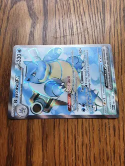 Pokemon TCG Blastoise EX Holo Ultra Rare Card Scarlet VIOLET-151, 184/165 - Image 2