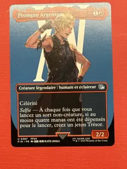 Mtg FIN Final Fantasy - Prompto Argentum French -NM - Image 1