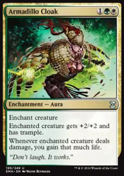 MTG ARMADILLO CLOAK FOIL EXC - MANTELLO DELL'ARMADILLO - EMA - MAGIC - Image 1