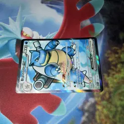 Pokemon TCG Blastoise EX Holo Ultra Rare Card Scarlet Violet-151 184/165 - Image 4