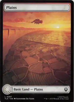 Plains (0287) L Avatar: The Last Airbender 287 NM MTG - Image 1