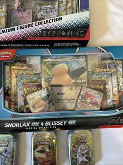 Pokemon Prismatic Evolutions Bundle: Premium Figure Collection, Poster, Snorlax - Image 3