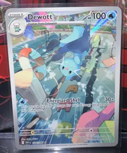 Dewott Illustration Rare Pokemon TCG White Flare English 106/086 Near Mint - Image 1