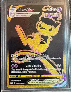 Pokemon TCG Mew VMAX TG30/TG30 Lost Origin Trainer Gallery Secret Rare Card - Image 1