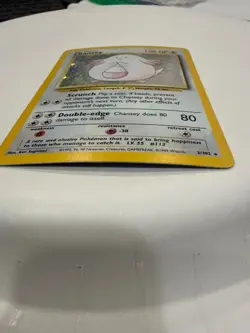 CHANSEY 1999 POKEMON ORIGINAL BASE SET RARE HOLO 3/102 - Image 2