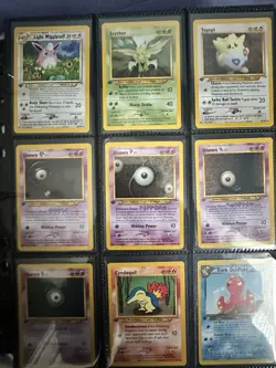 Pokemon TCG 1st Edition Neo Destiny Complete Non Holo Set NM/M - Image 5