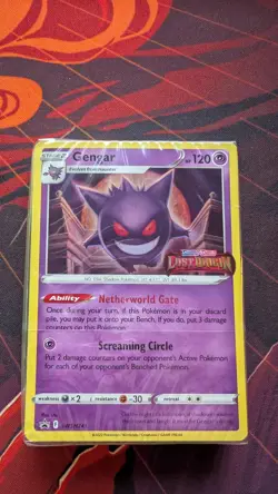 Pokemon Gengar Pre-Release Deck Sealed Promo - Lost Origin - SWSH241 - Image 1