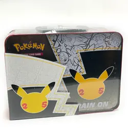 Pokemon TCG Celebrations 25th Anniversary Collectors Chest Lunchbox Tin Sealed - Image 2