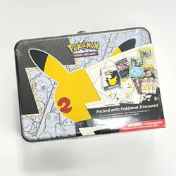 Pokemon TCG Celebrations 25th Anniversary Collectors Chest Lunchbox Tin Sealed - Image 5