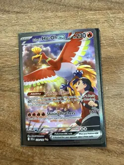 Pokemon TCG, Ethan’s Ho-Oh EX, Destined Rival, SIR, Near Mint, 230/182 - Image 1