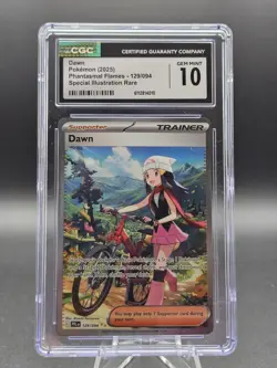 Pokemon TCG Dawn 129/094 Me02: Phantasmal Flames Holo CGC 10 Gem Mint 💎 - Image 1