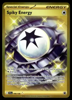 Spiky Energy Hyper Rare 190/159 SV09: Journey Together Pokemon - Image 1