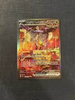 Pokemon Raging Bolt ex 208/162 Special Illustration Rare Temporal Forces - Image 1