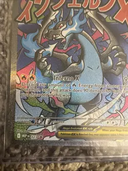 Pokemon Mega Charizard X ex 023 Phantasmal Flames UPC Promo Near Mint - Image 4