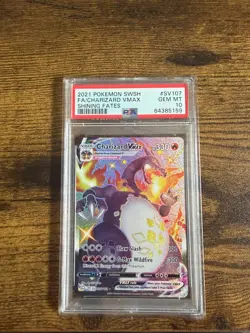 Pokemon Charizard VMAX #SV107 Shining Fates PSA 10 Gem Mint - Image 3