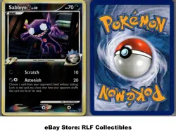 2009 Pokemon, Supreme Victors, #41/147 Sableye G, Reverse Holo Rare - Image 1