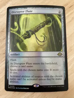MTG Disruptor Flute FOIL #0209 Modern Horizons 3 MH3 Rare NM/M - Image 1