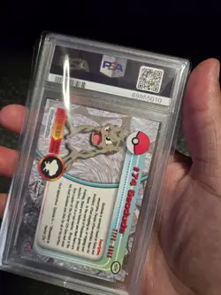 PSA 8 2000 Pokemon Game Topps Chrome Geodude TV Rare Base Set Series 2 NM-MT GEM - Image 4