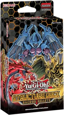 YUGIOH 1ST ED SACRED BEASTS STRUCTURE DECK (FACTORY SEALED/NEW) 83717850083 - Image 1