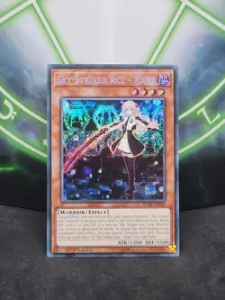 Yugioh Sky Striker Ace - Raye BLHR-EN089 Secret Rare 1st Edition NM - Image 1