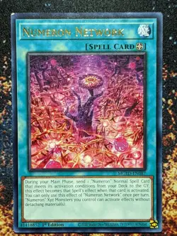 NM Yu-Gi-Oh! Numeron Network - MGED-EN087 - Rare - 1st Edition - Image 1