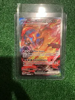 Pokemon Team Rockets Moltres Ex 229/182 UPC Promo Card Set- All 3 Promo Cards NM - Image 1