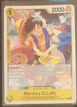 Monkey D Luffy Rare R #OP10-111 One Piece TCG Royal Blood English - Image 1
