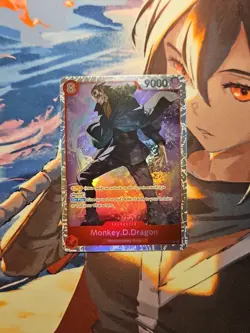 One Piece TCG Monkey.D.Dragon OP07-015 PRB-02 SR English NM/M - Image 1