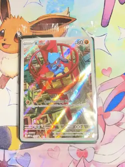 Pokemon TCG Riolu 010 Black Star Promo Card - Mega Evolution ETB Promo - Sealed - Image 1