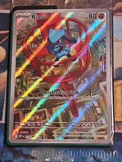 SEALED Riolu #10 Mega Evolution ETB Black Star Promo Pokemon TCG - Image 1