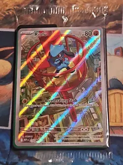 SEALED Riolu #10 Mega Evolution ETB Black Star Promo Pokemon TCG - Image 2