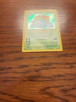 Pokemon TCG Venusaur 15/102 Base Set Unlimited Holo Rare - Image 5