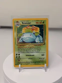 Pokemon TCG - Venusaur 15/102 - Holo Unlimited - Base Set Unlimited - Image 1