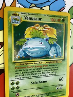 Pokemon TCG - Venusaur 15/102 - Holo Unlimited - Base Set Unlimited [Near Mint] - Image 3